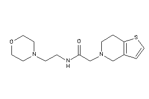 2-(6,7-dihydro-4H-thieno[3,2-c]pyridin-5-yl)-N-(2-morpholinoethyl)acetamide