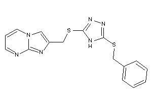 2-[[[5-(benzylthio)-4H-1,2,4-triazol-3-yl]thio]methyl]imidazo[1,2-a]pyrimidine