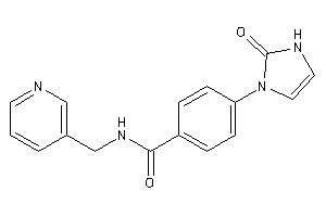 Image of 4-(2-keto-4-imidazolin-1-yl)-N-(3-pyridylmethyl)benzamide