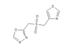 2-(thiazol-4-ylmethylsulfonylmethyl)-1,3,4-oxadiazole