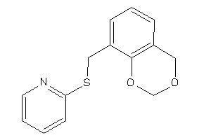 2-(4H-1,3-benzodioxin-8-ylmethylthio)pyridine