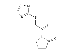 1-[2-(1H-imidazol-2-ylthio)acetyl]-2-pyrrolidone