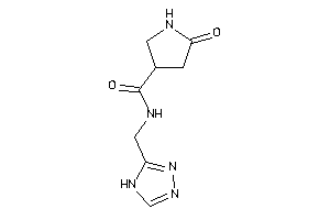 5-keto-N-(4H-1,2,4-triazol-3-ylmethyl)pyrrolidine-3-carboxamide