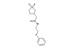 2-(1,1-diketothiolan-3-yl)-N-(2-phenoxyethyl)acetamide