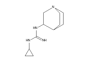 1-cyclopropyl-3-quinuclidin-3-yl-guanidine
