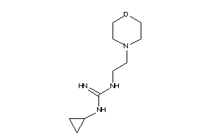 1-cyclopropyl-3-(2-morpholinoethyl)guanidine