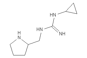 1-cyclopropyl-3-(pyrrolidin-2-ylmethyl)guanidine