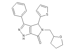 3-phenyl-5-(tetrahydrofurfuryl)-4-(2-thienyl)-1,4-dihydropyrrolo[3,4-c]pyrazol-6-one