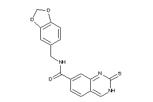 N-piperonyl-2-thioxo-3H-quinazoline-7-carboxamide