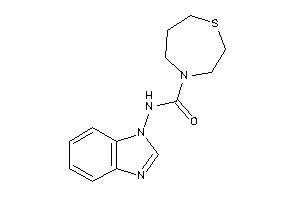 N-(benzimidazol-1-yl)-1,4-thiazepane-4-carboxamide