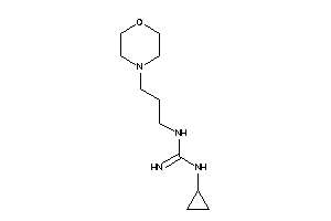 1-cyclopropyl-3-(3-morpholinopropyl)guanidine