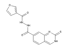N'-(3-furoyl)-2-thioxo-3H-quinazoline-7-carbohydrazide