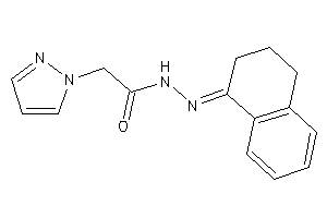 Image of 2-pyrazol-1-yl-N-(tetralin-1-ylideneamino)acetamide