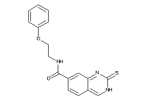 N-(2-phenoxyethyl)-2-thioxo-3H-quinazoline-7-carboxamide