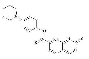 N-(4-piperidinophenyl)-2-thioxo-3H-quinazoline-7-carboxamide