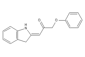 1-indolin-2-ylidene-3-phenoxy-acetone