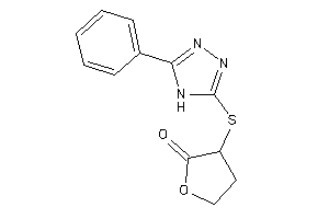 3-[(5-phenyl-4H-1,2,4-triazol-3-yl)thio]tetrahydrofuran-2-one