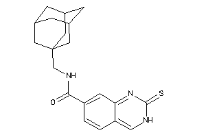 N-(1-adamantylmethyl)-2-thioxo-3H-quinazoline-7-carboxamide