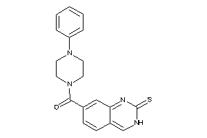 (4-phenylpiperazino)-(2-thioxo-3H-quinazolin-7-yl)methanone