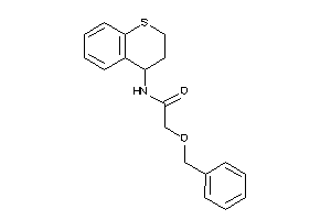 2-benzoxy-N-thiochroman-4-yl-acetamide