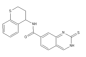 N-thiochroman-4-yl-2-thioxo-3H-quinazoline-7-carboxamide