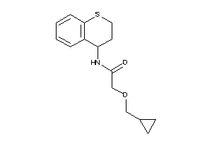 2-(cyclopropylmethoxy)-N-thiochroman-4-yl-acetamide