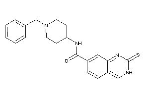 N-(1-benzyl-4-piperidyl)-2-thioxo-3H-quinazoline-7-carboxamide