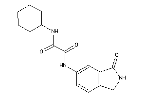 N-cyclohexyl-N'-(3-ketoisoindolin-5-yl)oxamide