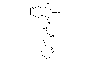 N-[(2-ketoindolin-3-ylidene)amino]-2-phenyl-acetamide