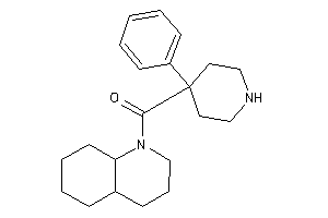 3,4,4a,5,6,7,8,8a-octahydro-2H-quinolin-1-yl-(4-phenyl-4-piperidyl)methanone