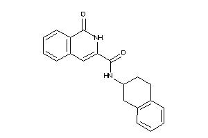 1-keto-N-tetralin-2-yl-2H-isoquinoline-3-carboxamide