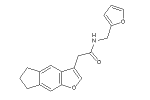 2-(6,7-dihydro-5H-cyclopenta[f]benzofuran-3-yl)-N-(2-furfuryl)acetamide