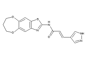 3-(1H-pyrazol-4-yl)-N-BLAHyl-acrylamide