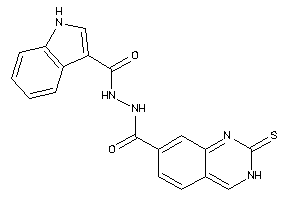 N'-(1H-indole-3-carbonyl)-2-thioxo-3H-quinazoline-7-carbohydrazide