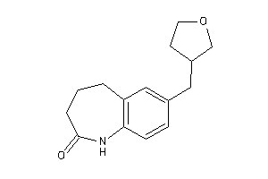 7-(tetrahydrofuran-3-ylmethyl)-1,3,4,5-tetrahydro-1-benzazepin-2-one