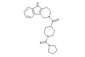 [1-(pyrrolidine-1-carbonyl)-4-piperidyl]-(1,3,4,5-tetrahydropyrido[4,3-b]indol-2-yl)methanone