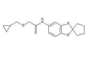 2-(cyclopropylmethoxy)-N-spiro[1,3-benzodioxole-2,1'-cyclopentane]-5-yl-acetamide