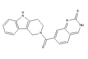 1,3,4,5-tetrahydropyrido[4,3-b]indol-2-yl-(2-thioxo-3H-quinazolin-7-yl)methanone