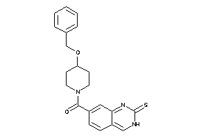 (4-benzoxypiperidino)-(2-thioxo-3H-quinazolin-7-yl)methanone