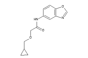 N-(1,3-benzoxazol-5-yl)-2-(cyclopropylmethoxy)acetamide