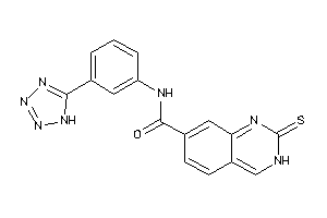 N-[3-(1H-tetrazol-5-yl)phenyl]-2-thioxo-3H-quinazoline-7-carboxamide