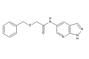 2-benzoxy-N-(1H-pyrazolo[3,4-b]pyridin-5-yl)acetamide