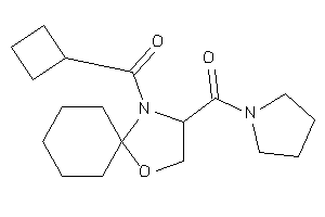 Cyclobutyl-[3-(pyrrolidine-1-carbonyl)-1-oxa-4-azaspiro[4.5]decan-4-yl]methanone