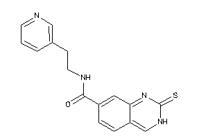 N-[2-(3-pyridyl)ethyl]-2-thioxo-3H-quinazoline-7-carboxamide