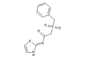 2-benzylsulfonyl-N-(4-thiazolin-2-ylidene)acetamide