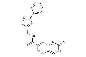 N-[(3-phenyl-1,2,4-oxadiazol-5-yl)methyl]-2-thioxo-3H-quinazoline-7-carboxamide