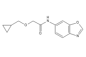 N-(1,3-benzoxazol-6-yl)-2-(cyclopropylmethoxy)acetamide