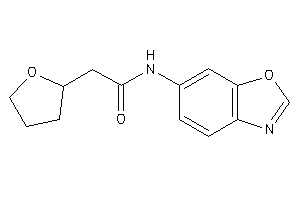 N-(1,3-benzoxazol-6-yl)-2-(tetrahydrofuryl)acetamide