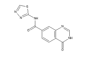 4-keto-N-(1,3,4-thiadiazol-2-yl)-3H-quinazoline-7-carboxamide