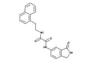 N'-(3-ketoisoindolin-5-yl)-N-[2-(1-naphthyl)ethyl]oxamide